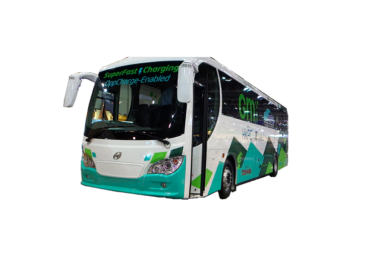 12 meter range extended electric coach